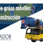 Grúas móviles en la construcción